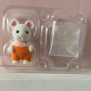 Orange and White Small Pet Toy